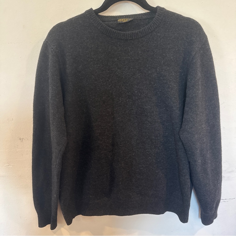 Luca Bertelli Men’s Black knit Sweater